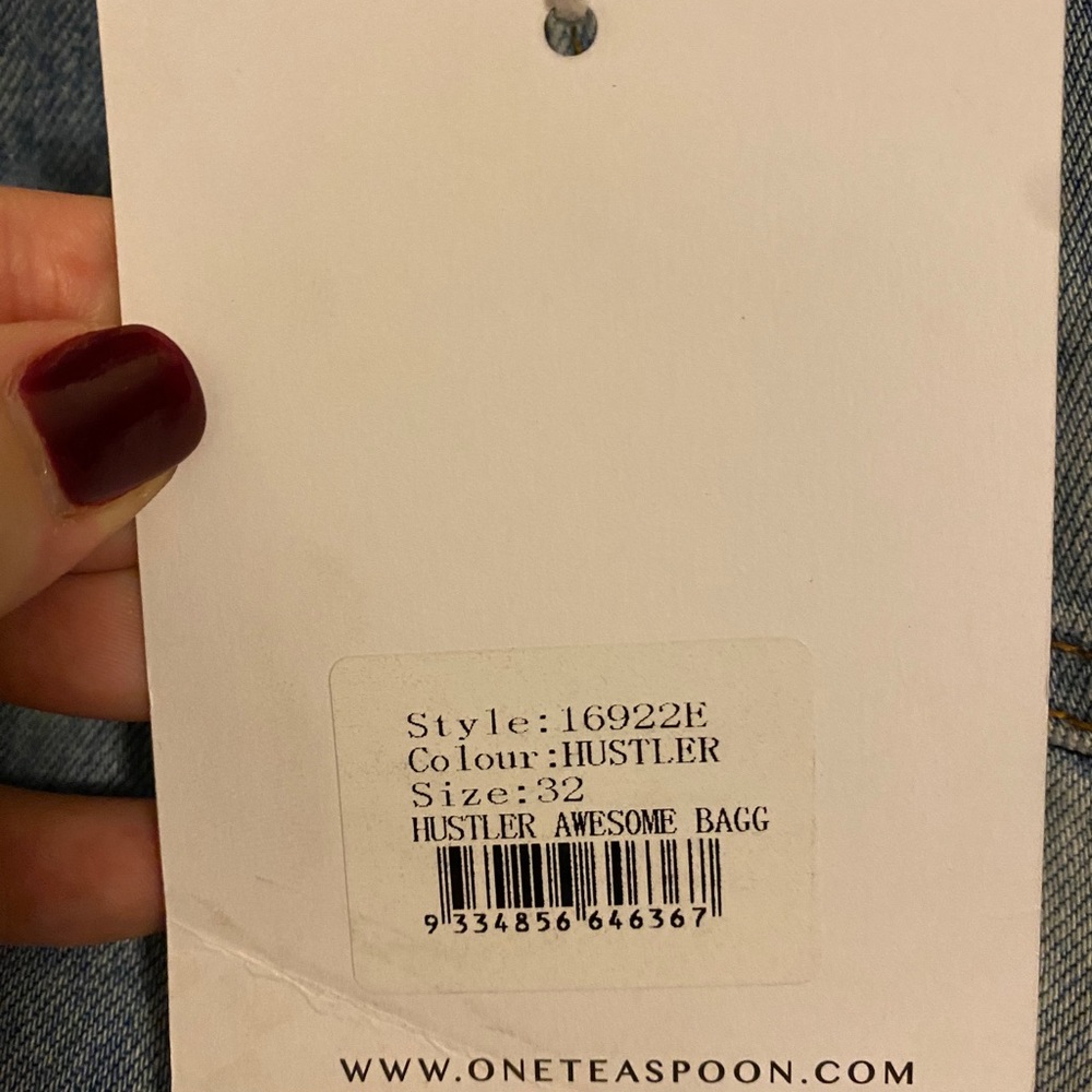 One teaspoon distressed boyfriend jean